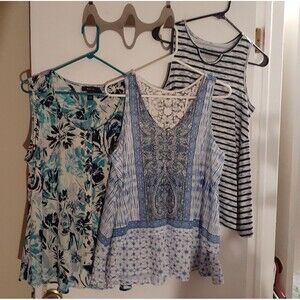 Style & co, Wonder nation, 1X xl shirt top lace blouse 3 summer tops